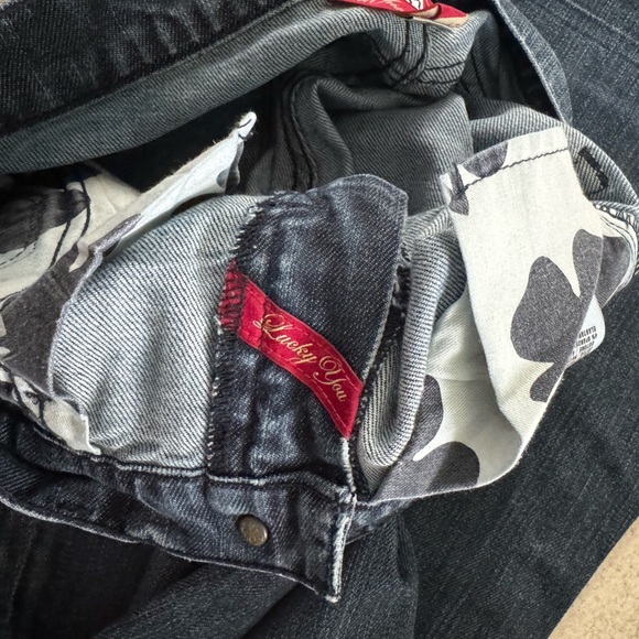 ⚡️Lucky Brand Dungaree Zoe Jean Bootcut Jeans – Medium Wash Size 4 - Picture 10 of 11